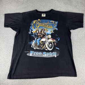 vintage easyriders t shirt‎ 1994 Free Spirit Single Stitch Men's Size Large Usa